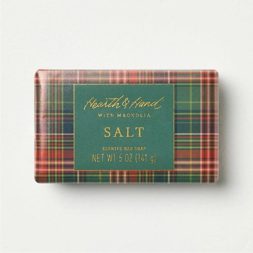 Salt Scented Bar Soap Red/Green 5oz - Hearth & Hand™ with Magnolia